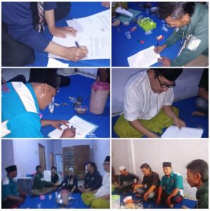 Penandatanganan Kesepakatan damai yang di Saksikan oleh Antok Prasetyo (PASOPATI) 