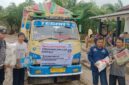 Pendistribusian Bantuan Bencana dari Masyarakat Siantar, PT Nagori Estate dan SISKOM-PN Tiba di lokasi 
