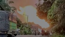 Antrian Panjang Dampak Kebocoran Pipa Gas 