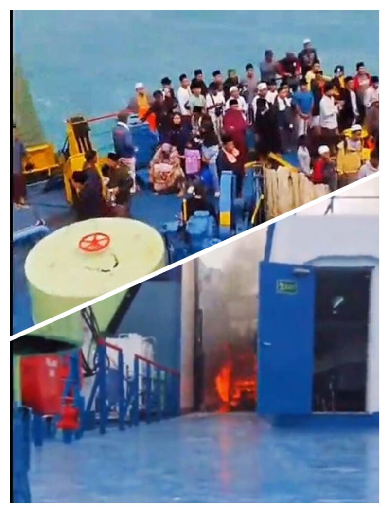 Kebakaran KMP Amarisa di Selat Sunda, ASDP Duga Api Berasal dari Ruang Ekonomi Deck A