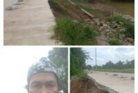 Nuryaman PI-C12BBK melaporkan Longsor 400 Meter di Banyusari Karawang, Pengemudi Kendaraan Besar Diminta Hindari Jalur