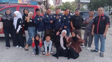 SISKOM-PN Riau dan Lintas Komunitas Pengemudi Gelar Aksi Berbagi Takjil Ramadan