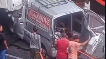 Kecelakaan Beruntun di Tol JORR KM 30.800 Libatkan Tujuh Kendaraan