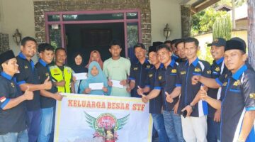 Santunan Anak Yatim STF Siak, Wujud Kepedulian Sopir di Sungai Apit