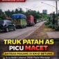 Kemacetan panjang terjadi di KM 67 Betung akibat truk patah as di jalur Palembang–Jambi. Arus balik Lebaran 2026 tersendat, sementara pengendara yang mendahului memperparah kondisi. Petugas kepolisian sigap turun tangan mengatur lalu lintas agar kembali lancar.