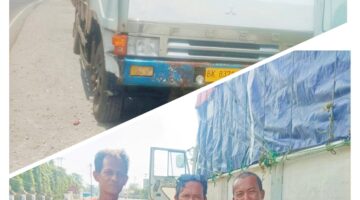 Ketua SISKOM-PN Inhu Dedi Natario Putra (Tengah)