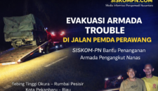 Ketua Ranting Sungai Apit Harianto Berhasil Bantu Pengemudi 