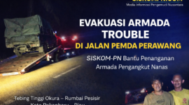 Ketua Ranting Sungai Apit Harianto Berhasil Bantu Pengemudi 