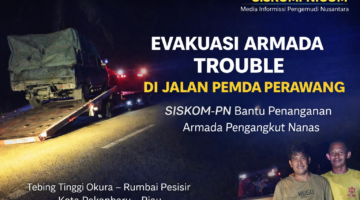 Ketua Ranting Sungai Apit Harianto Berhasil Bantu Pengemudi 