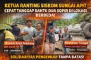 Aksi Nyata Ketua Sungai Apit 
