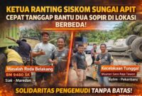 Aksi Nyata Ketua Sungai Apit 