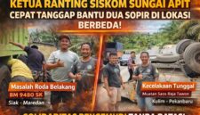 Aksi Nyata Ketua Sungai Apit 