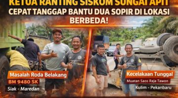 Aksi Nyata Ketua Sungai Apit 