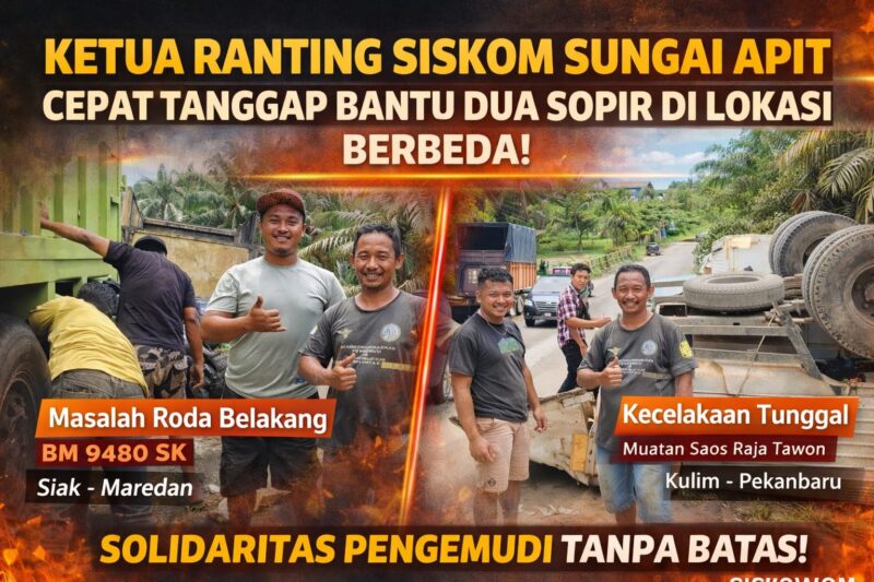 Aksi Nyata Ketua Sungai Apit 