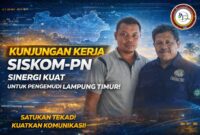 Kunjungan Kerja SISKOM-PN Lampung Timur perkuat sinergi pengemudi