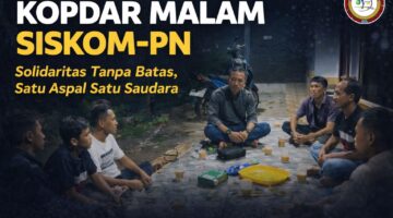 Ngopi Bareng SISKOM-PN Pematang Siantar, Perkuat Kekompakan Pengemudi