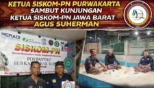 SISKOM-PN Purwakarta Sambut Ketua jawa Barat Agus Suherman