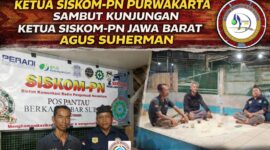 SISKOM-PN Purwakarta Sambut Ketua jawa Barat Agus Suherman