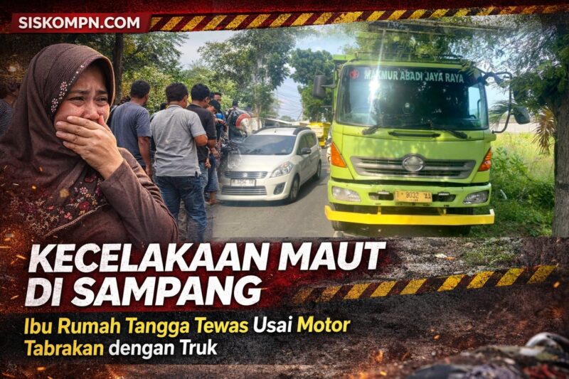 Kecelakaan Maut di Sampang, Ibu Rumah Tangga Tewas