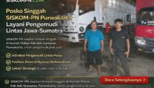 Posko Singgah SISKOM-PN Purwakarta Layani Pengemudi Lintas Jawa-Sumatra