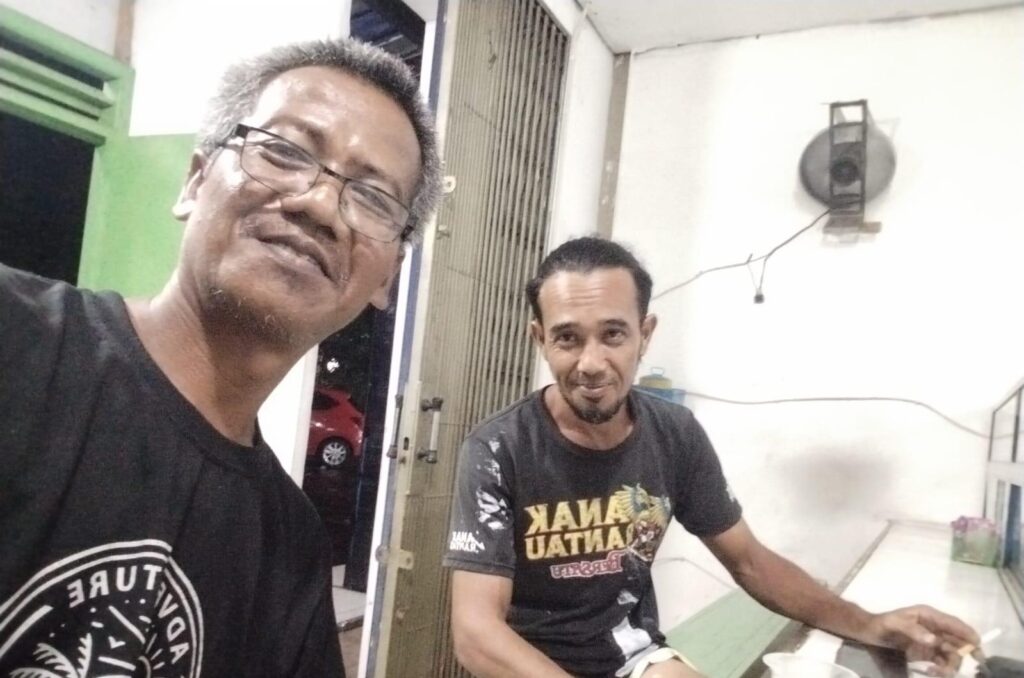 Alhamdulillah Kang Asep Sopir box Traga Selamat 