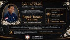 Keluarga besar SISKOM-PN Jakarta Barat berduka atas wafatnya Ketua, Bapak Tarono. Almarhum dikenal sebagai sosok berdedikasi dan peduli terhadap sesama pengemudi.