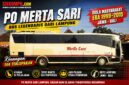 Bus PO Merta Sari Lampung nostalgia transportasi Jawa Bali
