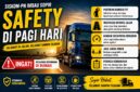 safety berkendara pagi hari sopir truk jalan raya tips keselamatan mengemudi pagi hari