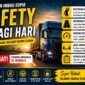 safety berkendara pagi hari sopir truk jalan raya tips keselamatan mengemudi pagi hari