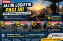 Sopir truk melintasi jalur logistik padat pagi hari sambil menghadapi kemacetan, risiko kecelakaan, gangguan preman, dan antrean solar di SPBU