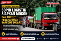 Persiapan aksi sopir logistik Jawa Timur