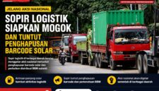 Persiapan aksi sopir logistik Jawa Timur