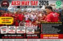 solidaritas sopir angkutan barang dalam aksi May Day di Tanjung Priok Jakarta