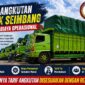 Sejumlah truk logistik terparkir dengan muatan tertutup terpal di area distribusi. Sopir truk mengeluhkan tarif angkutan yang tidak seimbang dengan biaya operasional yang terus meningkat. Foto: ANTARA FOTO