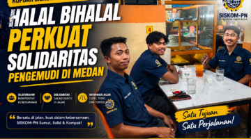 Kopdar SISKOM-PN Sumut: Halal Bihalal Perkuat Solidaritas