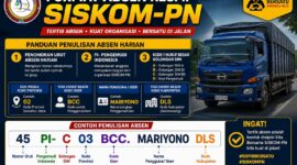 sistem absen SISKOMPN kode pengemudi dan identitas anggota