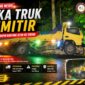 Laka truk Gumitir Banyuwangi akibat rem blong, truk cold diesel menabrak tebing di Jalan Nasional III KM 238 Kalibaru malam hari