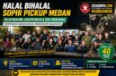 Halal bihalal sopir pickup Medan di Kafe Kanaya, dihadiri puluhan driver dari berbagai komunitas untuk mempererat silaturahmi, kebersamaan, dan solidaritas antar pengemudi.